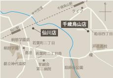 各店の地図